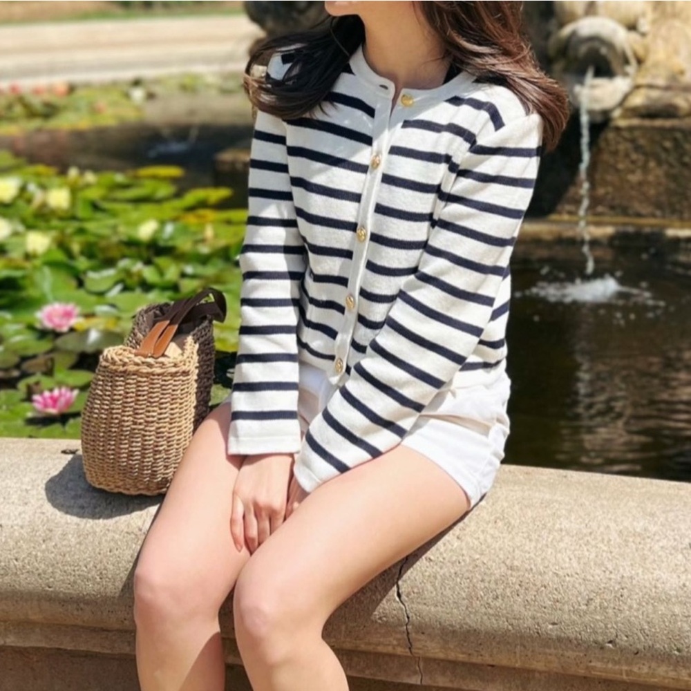 J. Crew Striped Sweater